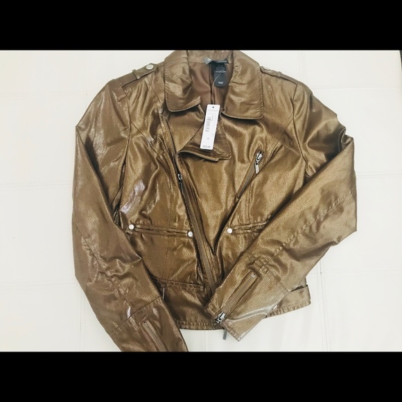 Copper bomber jacket!! NWT - Picture 3 of 6